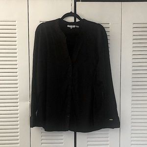 Calvin Klein Frany Cotton Button Down Knit Back 🖤